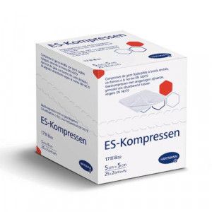 ES-KOMPRESSEN steril 5x5 cm 8fach