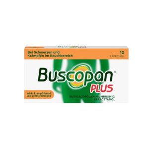 BUSCOPAN plus 10 mg/800 mg Suppositorien