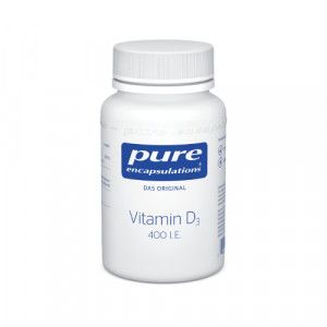 PURE ENCAPSULATIONS Vitamin D3 400 I.E. Kapseln