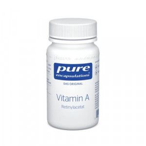 PURE ENCAPSULATIONS Vitamin A Retinylacetat Kaps.