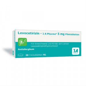 LEVOCETIRIZIN-1A Pharma 5 mg Filmtabletten