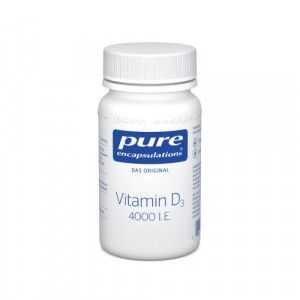 PURE ENCAPSULATIONS Vitamin D3 4000 I.E. Kapseln